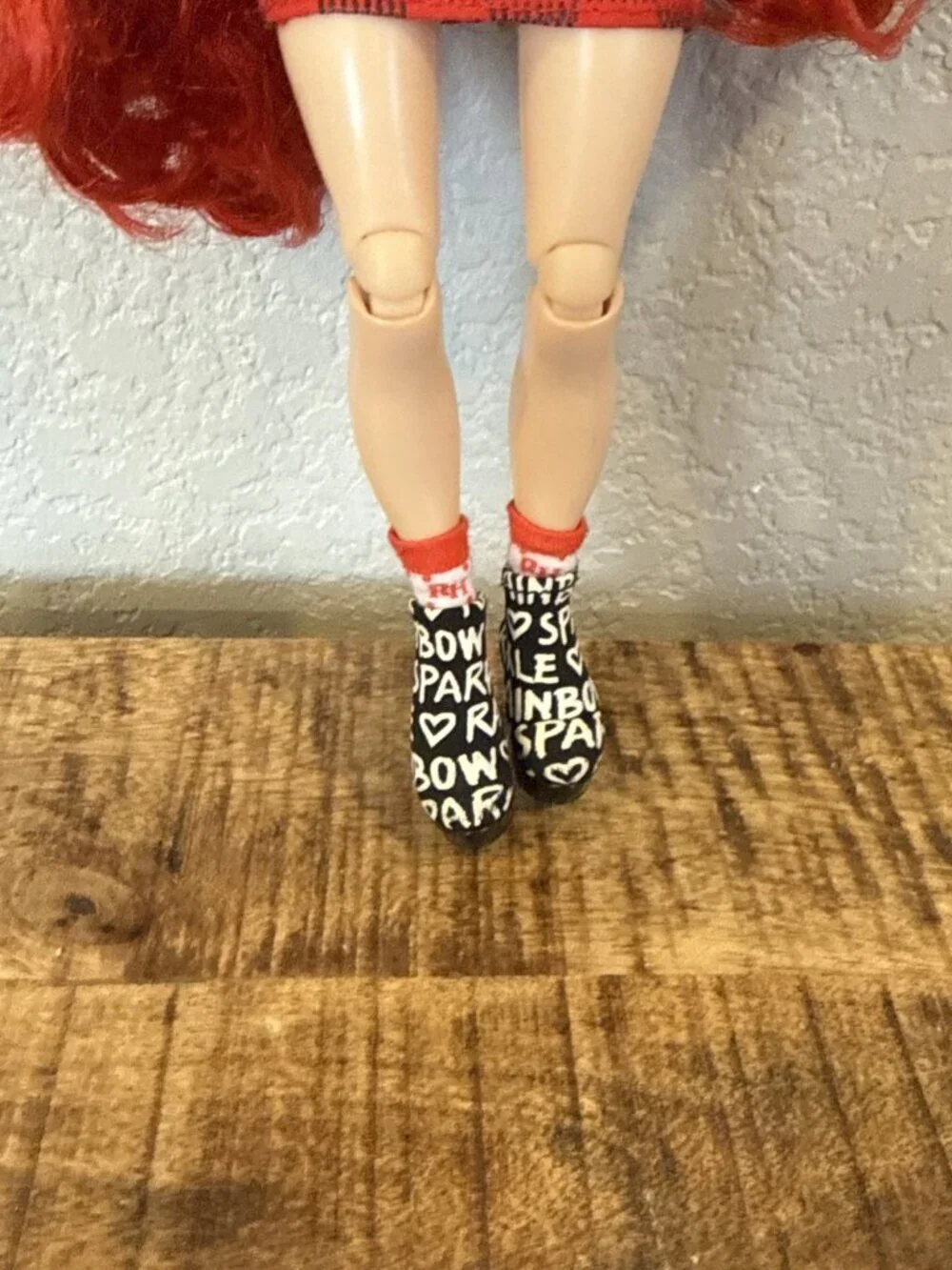 Rainbow High Jr RUBY ANDERSON Sparkle Doll Original Clothing Red Hair MGA